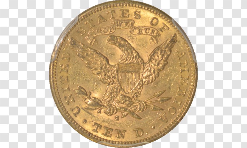 Gold Coin Half Eagle Mint - Copper Transparent PNG