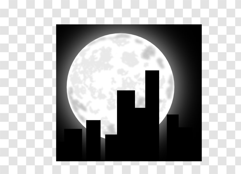 Night Clip Art - Building - Moonlight Transparent PNG