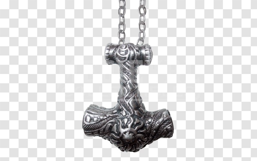 Mjölnir Necklace Thor Charms & Pendants Norse Mythology Transparent PNG