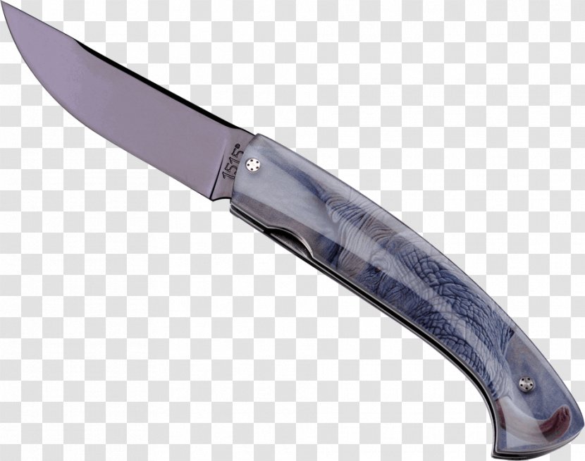 Bowie Knife Hunting & Survival Knives Utility Blade - Weapon Transparent PNG