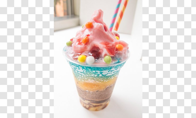 Sundae Knickerbocker Glory Ice Cream Cholado Frozen Yogurt - Dairy Product Transparent PNG