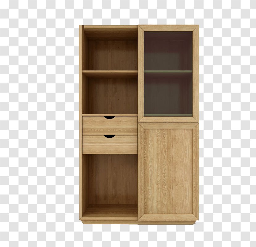 Shelf Bookcase Cabinetry Furniture - Hardwood - Solid Wood Home Transparent PNG