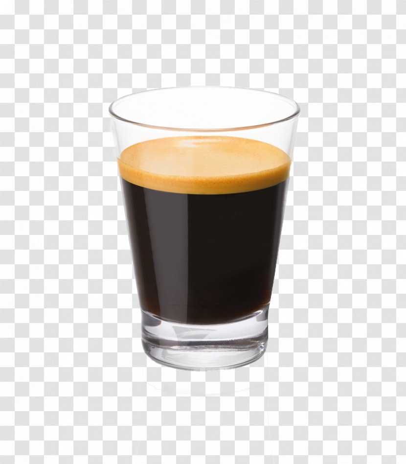 Liqueur Coffee Ristretto Pint Glass Black Russian Grog - Freddo Cappuccino Transparent PNG