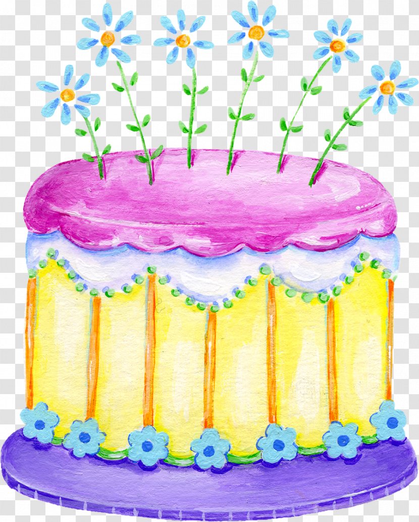 Birthday Cake Frosting & Icing Torte Transparent PNG