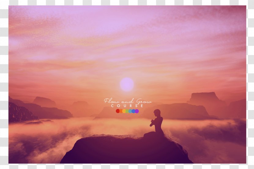 Meditation Illustration Image Canvas Poster - Painting - 12 Chakras Universe Transparent PNG