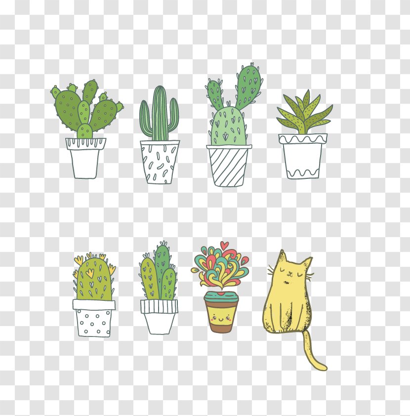 T-shirt Cactaceae Succulent Plant - Top - Vector Cactus Transparent PNG
