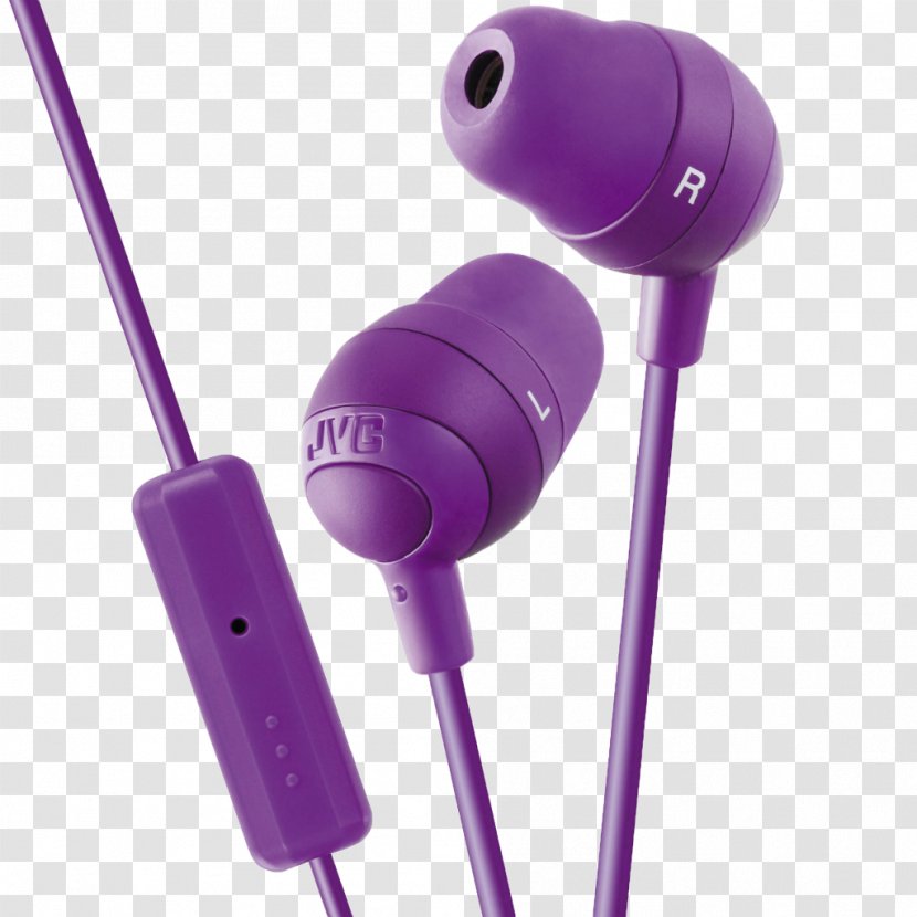 Microphone Headphones JVC Marshmallow HA FR37 Kenwood Holdings Inc. Apple Earbuds Transparent PNG