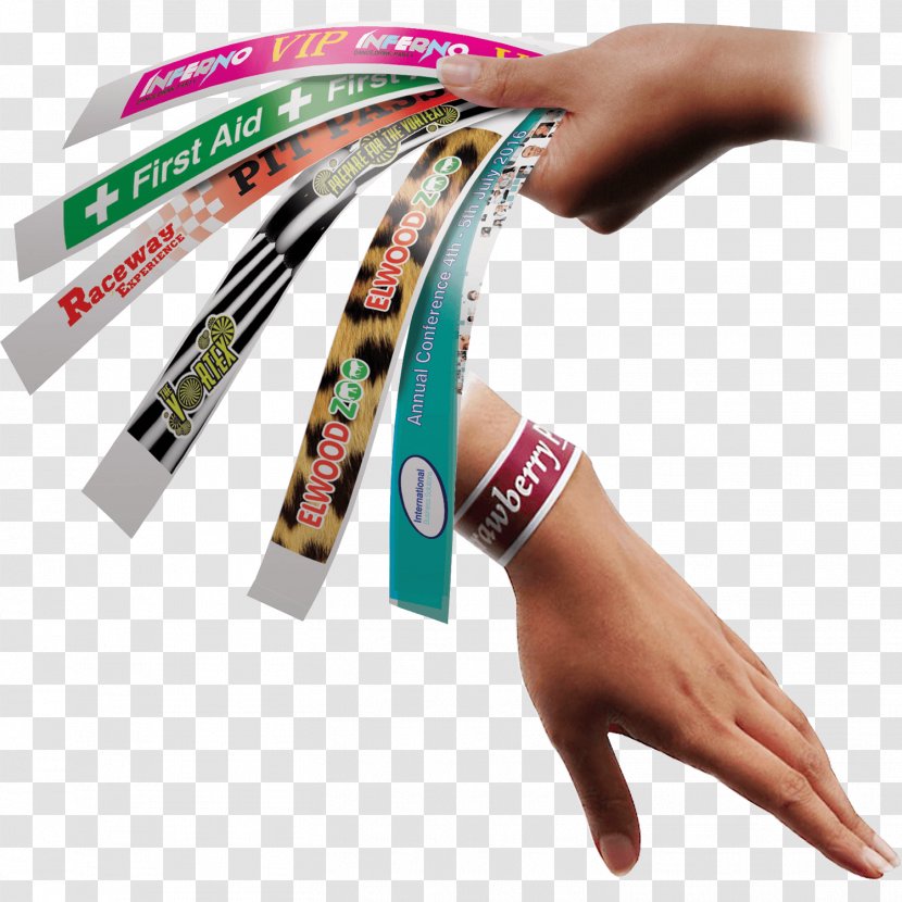 Wristband Promotion Marketing Bracelet - Music Festival Transparent PNG