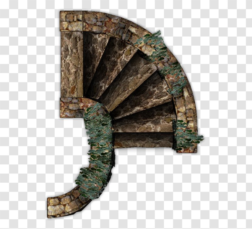 Stone Wall Stairs Tile - Map - Old Objects Transparent PNG