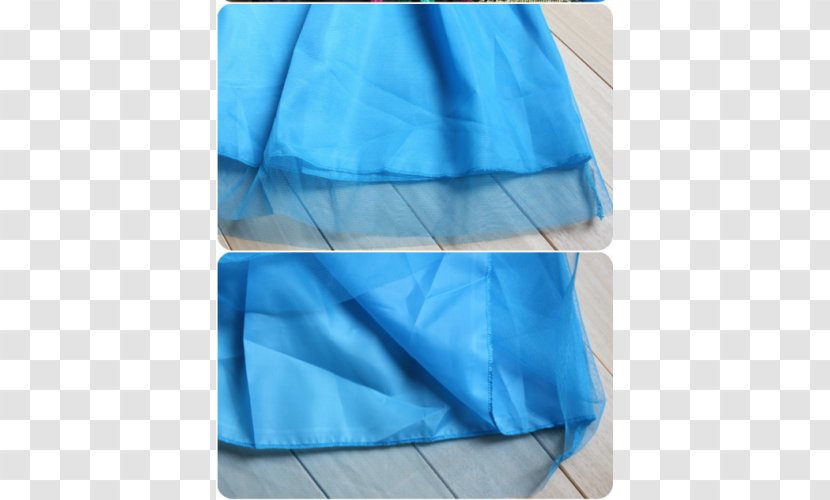 Turquoise Silk - Azure - TUTU DRESS Transparent PNG