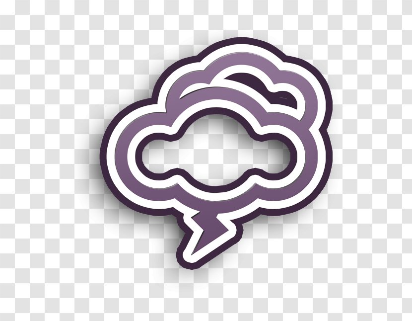 Storms Icon - Violet - Logo Transparent PNG
