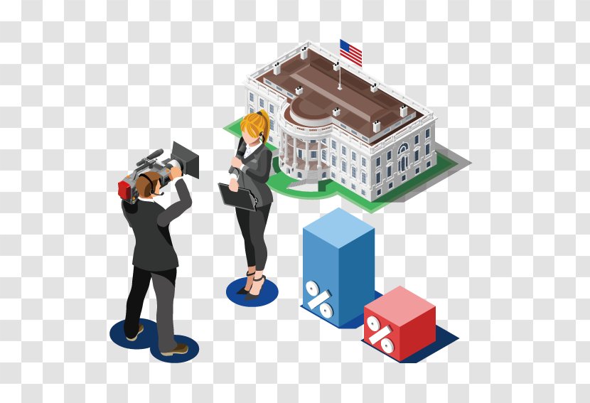 White House United States Capitol Congress Building - Play - In Front Of The To Interview Women Transparent PNG