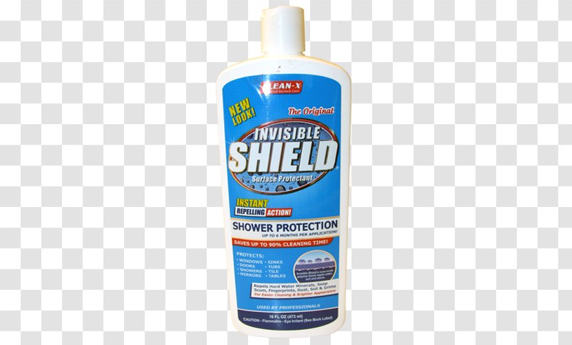 Household Cleaning Supply Invisible Shield Shower Surface Protectant Product Zagg - Handyman On Ladder Transparent PNG