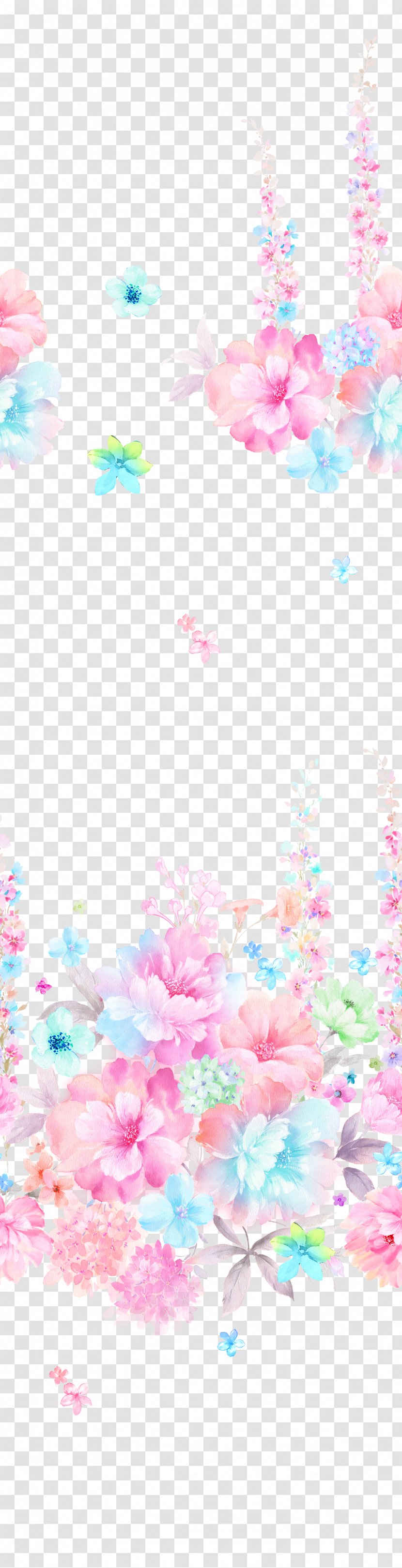 Painting Flowers Watercolor Graphic Design - Flower Transparent PNG