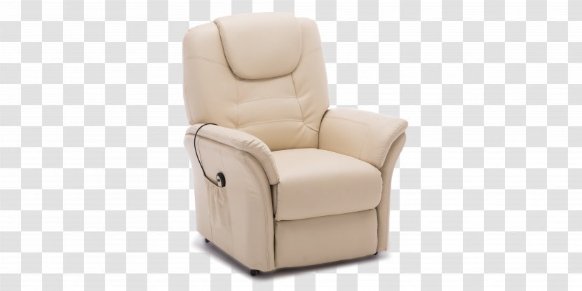 Recliner Massage Chair Wing Furniture Cream - Practical Transparent PNG