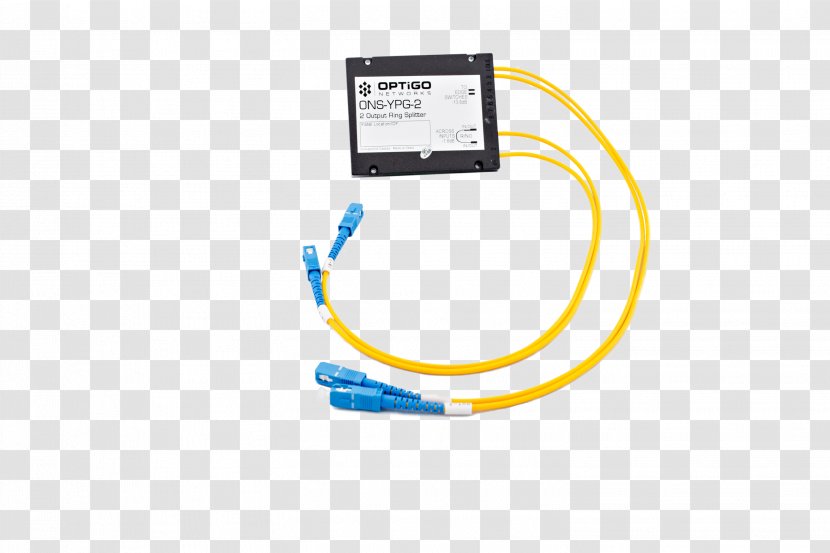 Electrical Cable Fiber Optic Splitter Computer Network Passive Optical Electronics - Ypg Transparent PNG