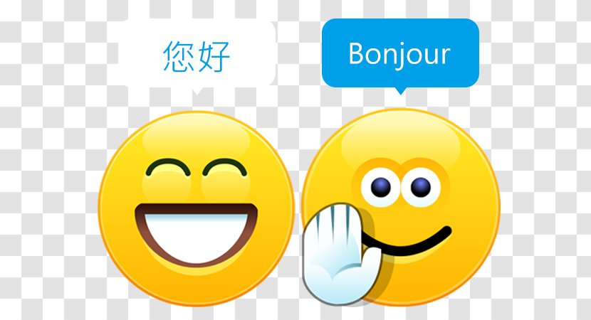 Smiley Skype Translation Emoticon Instant Messaging - Translator Transparent PNG