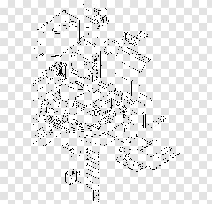 Architecture Technical Drawing Line Art Sketch - Structure Transparent PNG