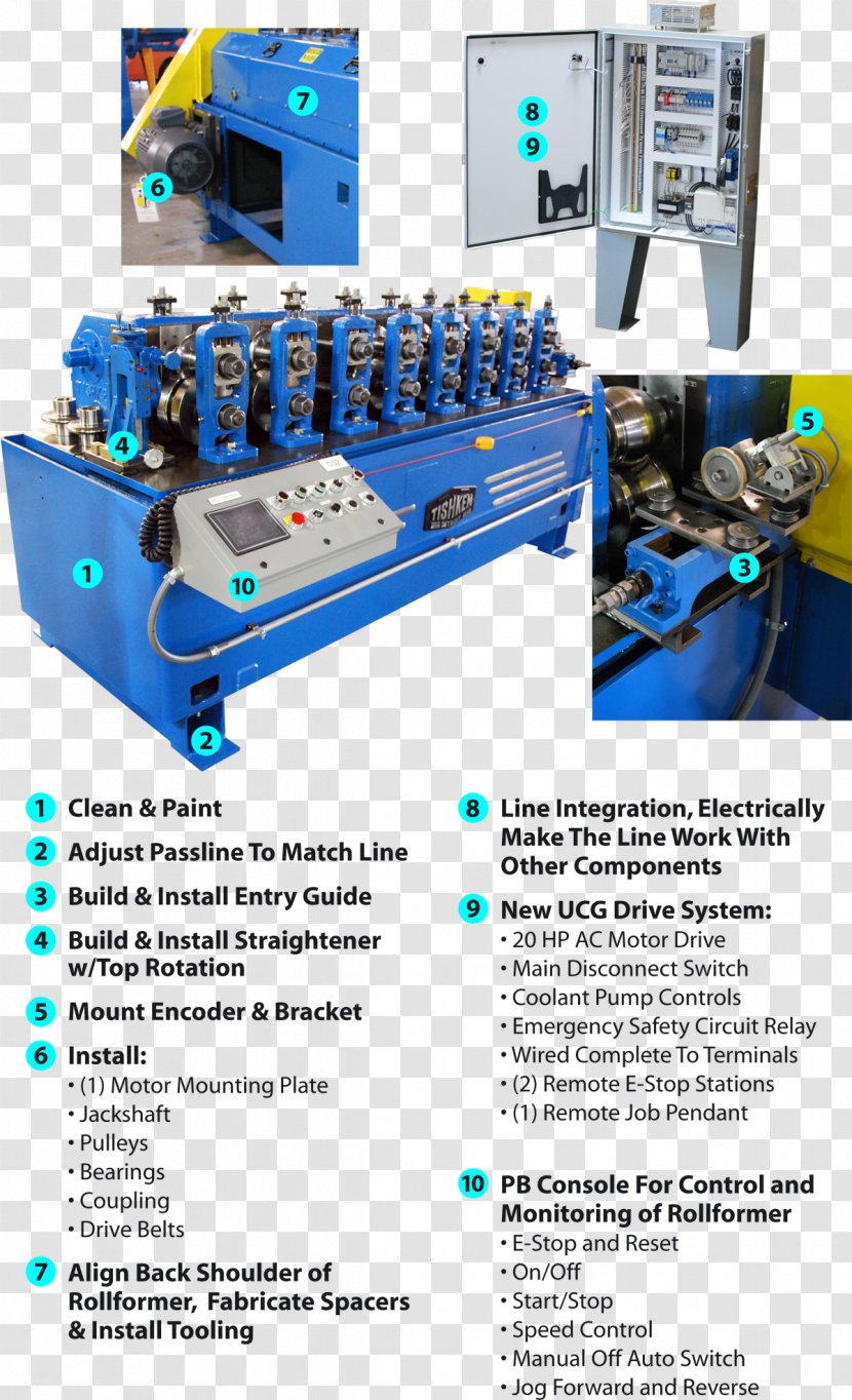 Machine Engineering Service - Integrated Transparent PNG