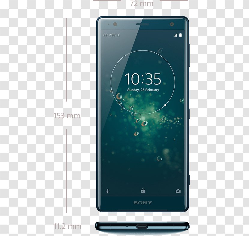 Sony Xperia XZ2 Compact S XZ1 Mobile 索尼 - Electronic Device - Smartphone Transparent PNG