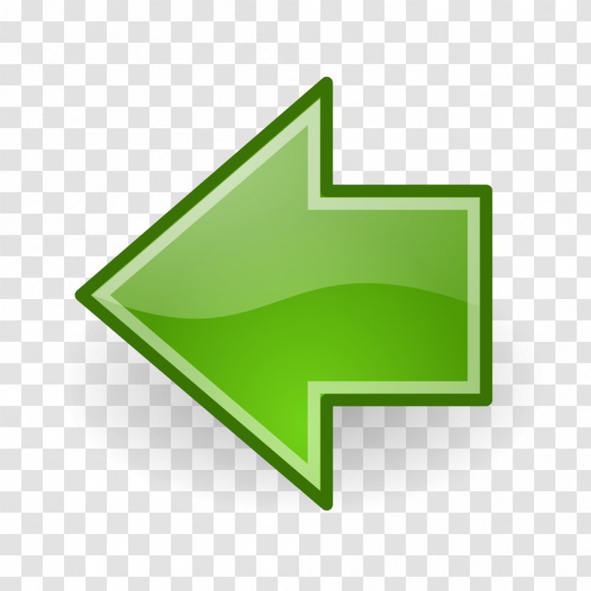 Arrow Green Clip Art - Symbol - Left Transparent PNG