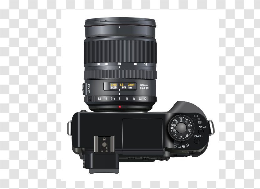 Digital SLR Camera Photography Clip Art - Mirrorless Interchangeable Lens Transparent PNG