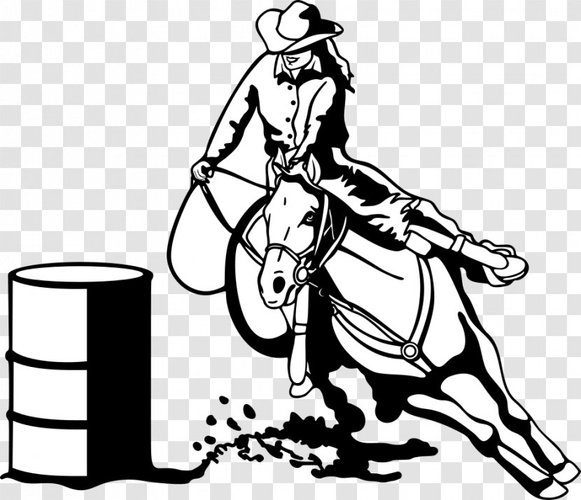 Barrel Racing Horse Clip Art - Show Jumping Transparent PNG