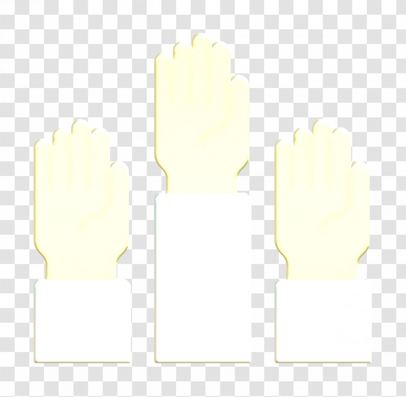 Raise Hand Icon Voting Icon Student Icon Transparent PNG
