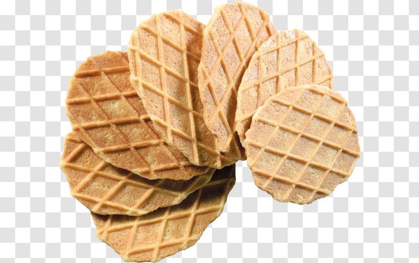 Wafer Belgian Waffle Ice Cream Cones Pizzelle - Biscuit Transparent PNG