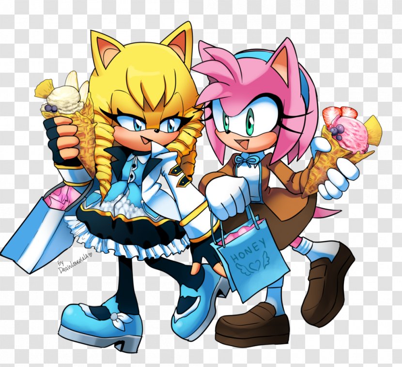 Amy Rose Tails Sonic The Hedgehog Knuckles Echidna Chronicles: Dark Brotherhood - Watercolor - Frame Transparent PNG