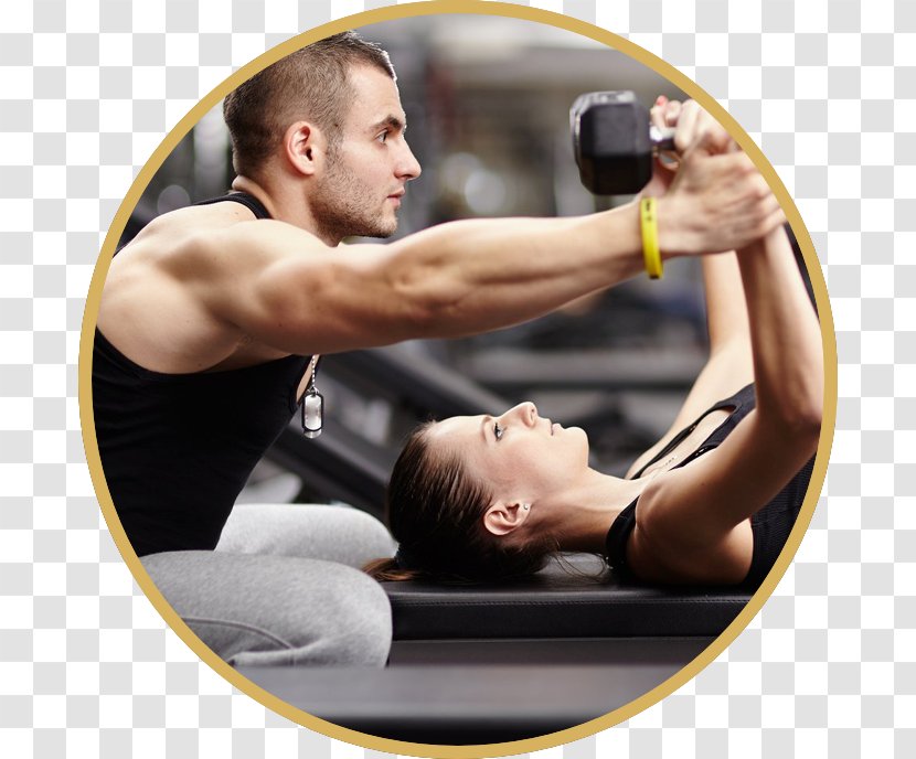 Personal Trainer Fitness Centre Aerobic Exercise Weight Training - Frame Transparent PNG