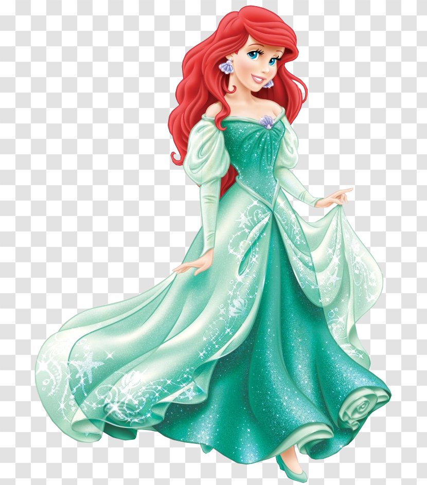 Ariel Princess Aurora Rapunzel Jasmine Belle - Barbie Transparent PNG
