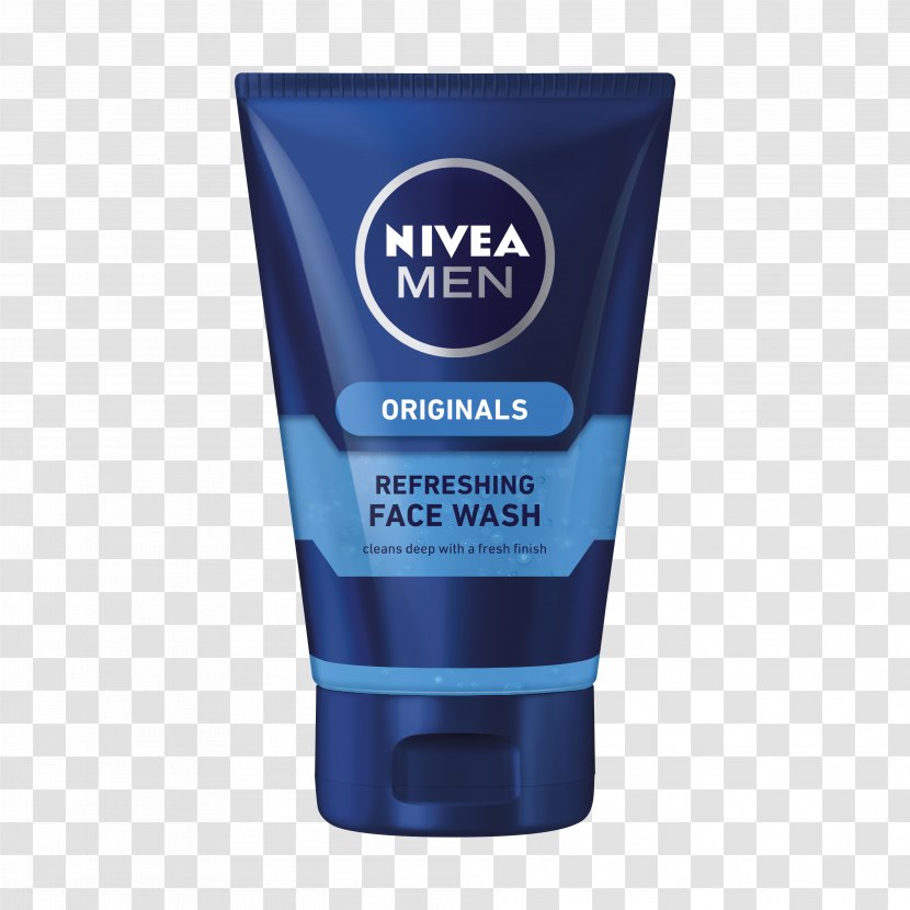 NIVEA Men Maximum Hydration Nourishing Lotion Cleanser Moisturizing Face Wash - Cream - Facewash Transparent PNG
