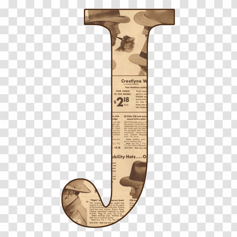 Letter Alphabet J I Newspaper - Grandma Transparent PNG