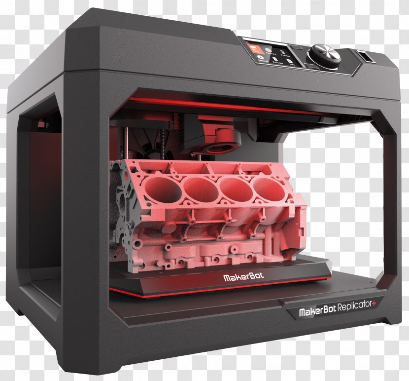 MakerBot 3D Printing Printer Dell - 3d Transparent PNG
