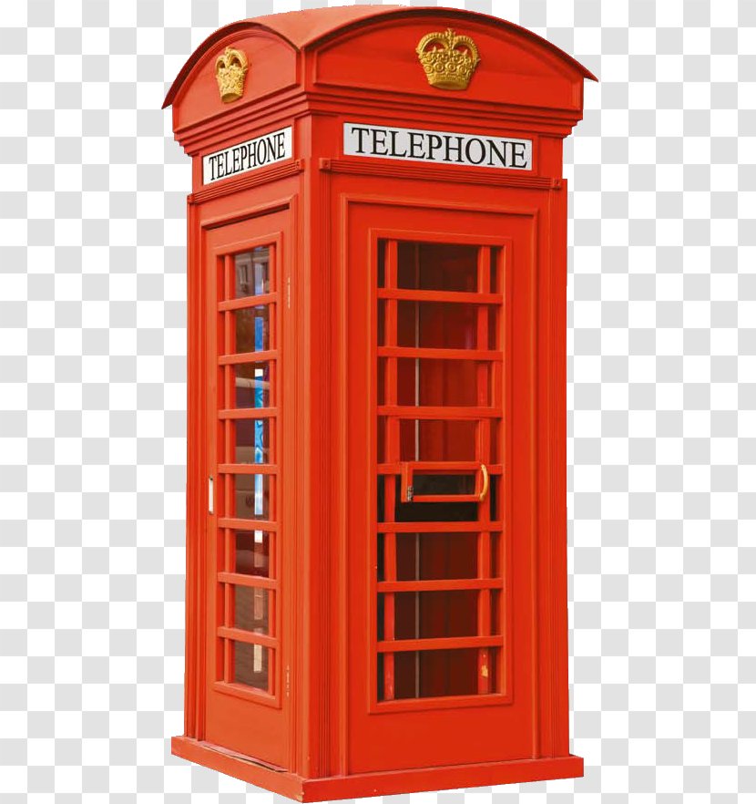 Telephone Booth Red Box United Kingdom - Web Design Transparent PNG