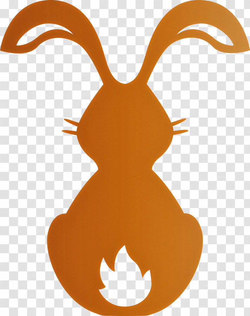 Cute Bunny Easter Day Transparent PNG