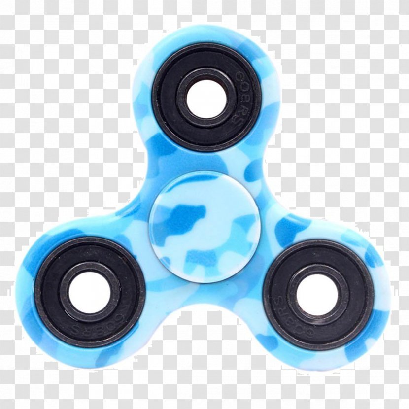 Fidget Spinner Fidgeting Plastic Bearing Toy - Cube Transparent PNG