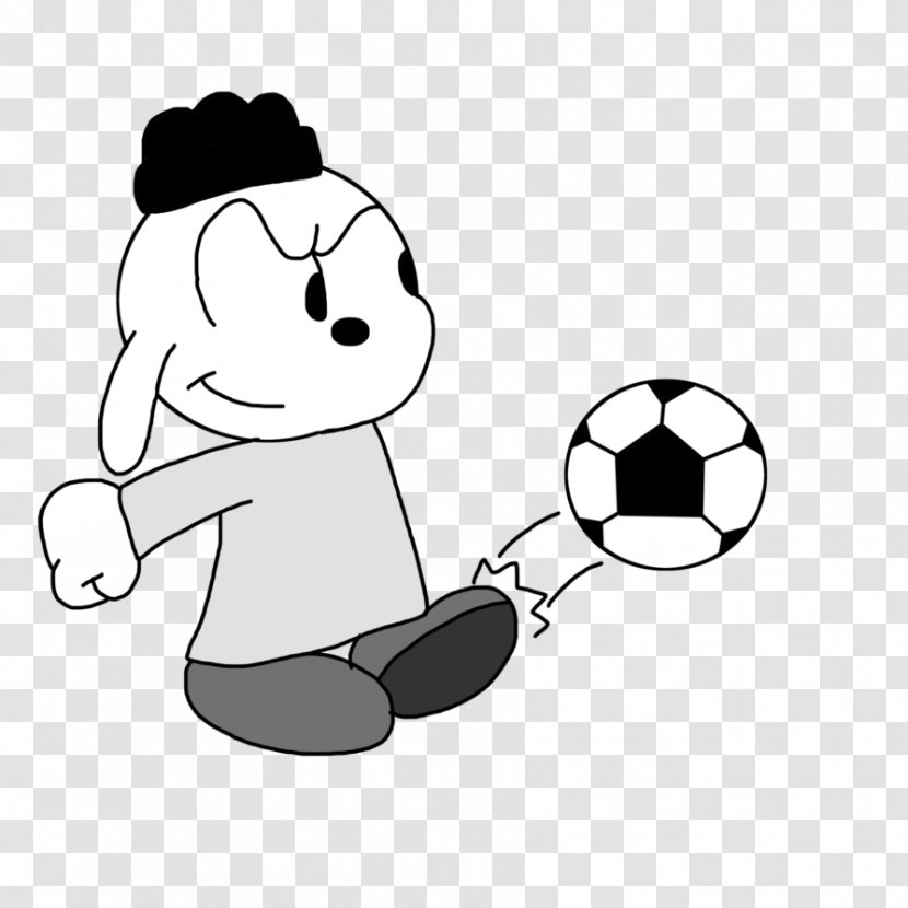 Clip Art Thumb Human Behavior Cartoon Smile - Silhouette - Coach Kicking Soccer Ball Transparent PNG