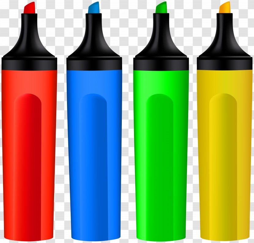 Clip Art - Colored Pencil - Markers Image Transparent PNG