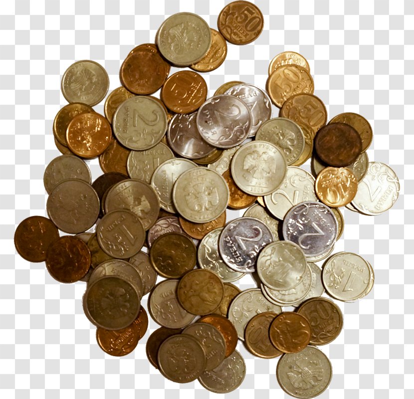 Gold Coin - Dime Cash Transparent PNG