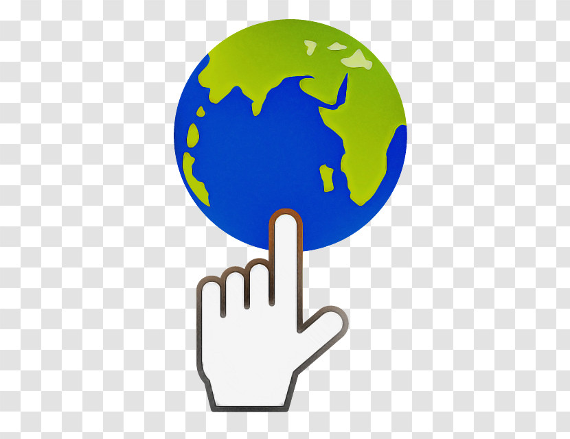 World Globe Earth Tree Gesture Transparent PNG