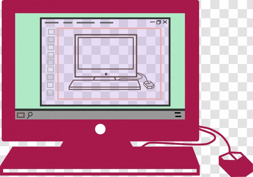Laptop MacBook Macintosh Computer Monitor - Paper - Pink Transparent PNG
