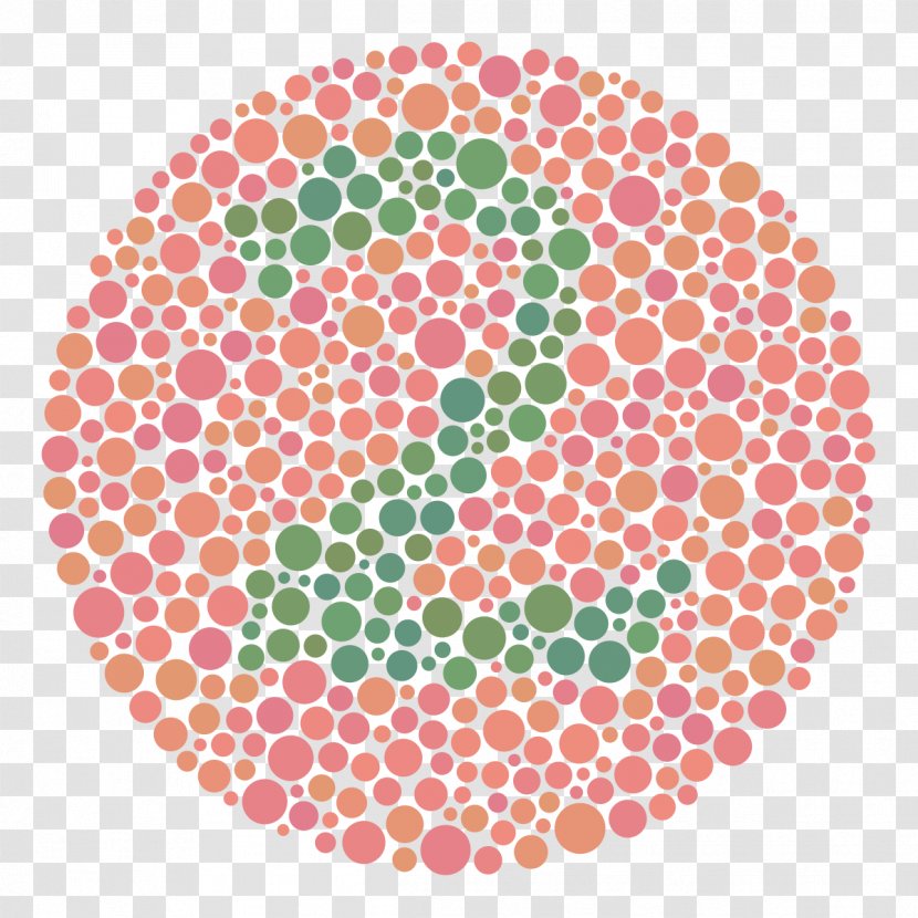 Ishihara Test Color Blindness Eye Examination Visual Perception Vision - Care Professional Transparent PNG