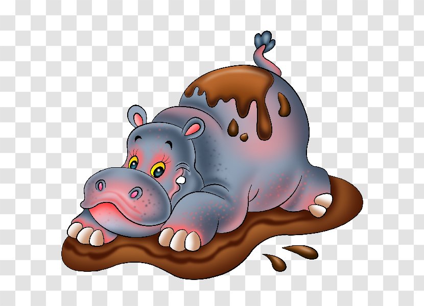 Hippopotamus Cuteness Clip Art - Digital Scrapbooking - Hippo Transparent PNG
