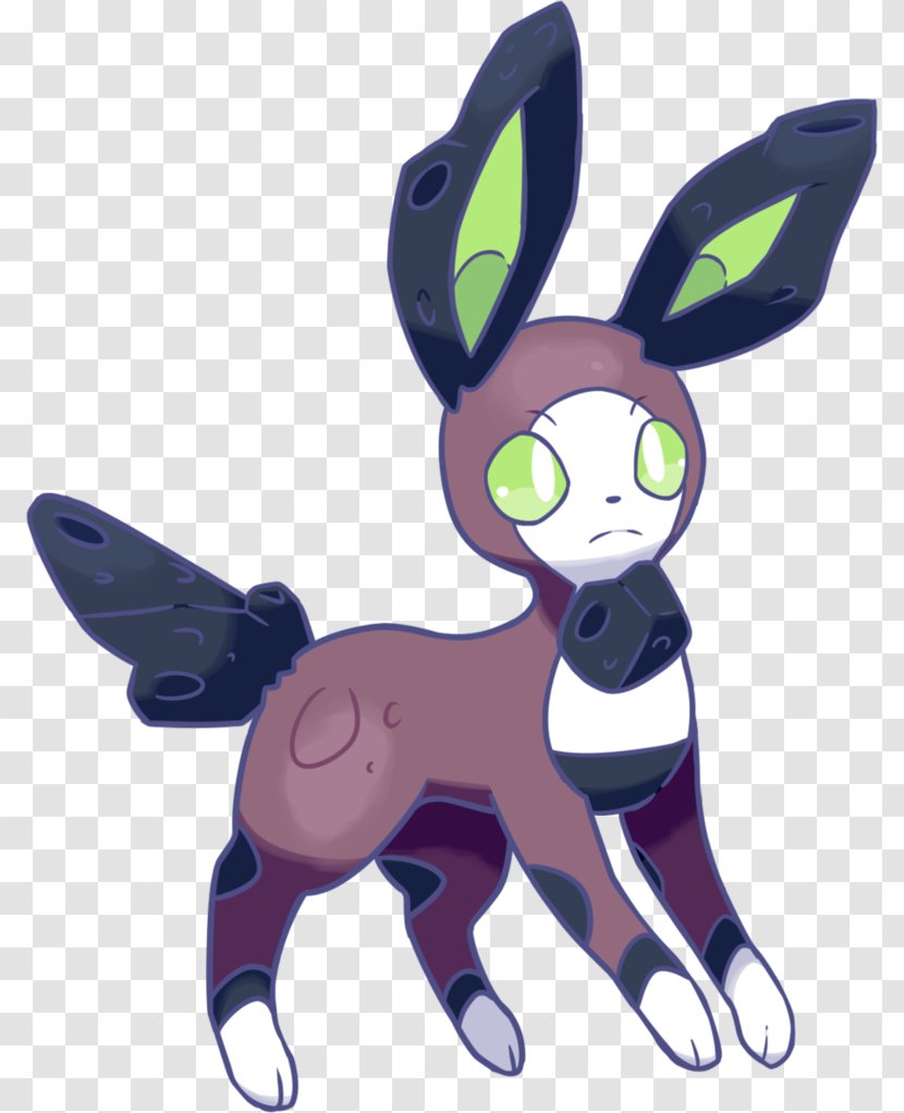 Eevee Rabbit Pokémon Types Evolution - Purple Transparent PNG