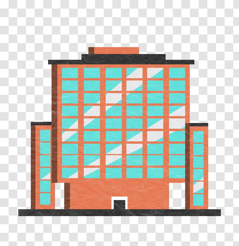Vector Graphics Commercial Building Illustration Office - Facade Transparent PNG