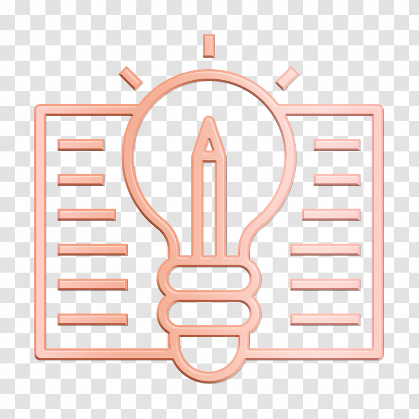 Idea Icon Notebook Icon Book And Learning Icon Transparent PNG