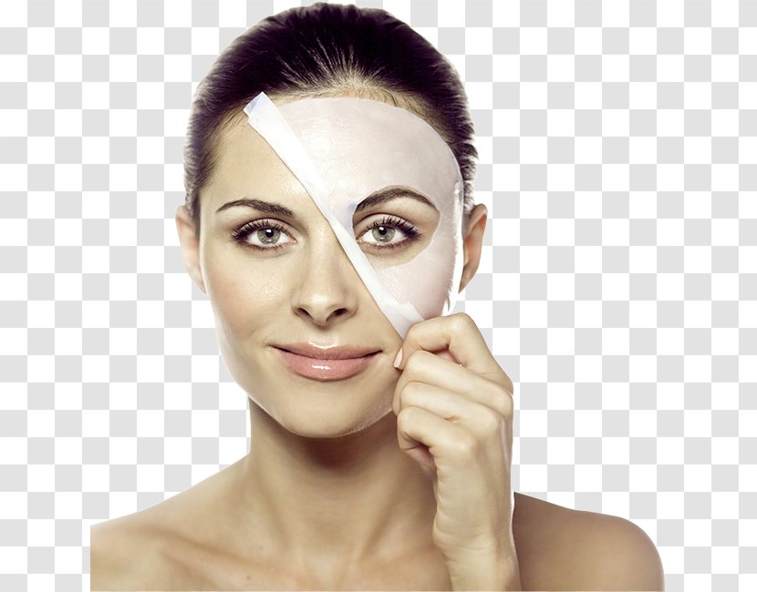 Facial Mask Skin Whitening - Beauty Transparent PNG