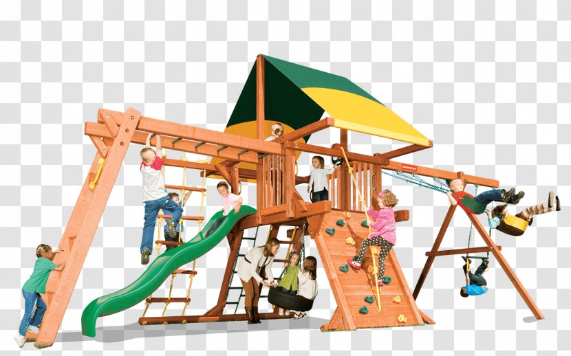 Playground Slide Swing Outdoor Playset Backyard - Playhouse - Swingset Transparent PNG